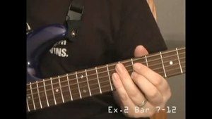 Online Guitar Lessons - Open String Blues - Breakdown 2